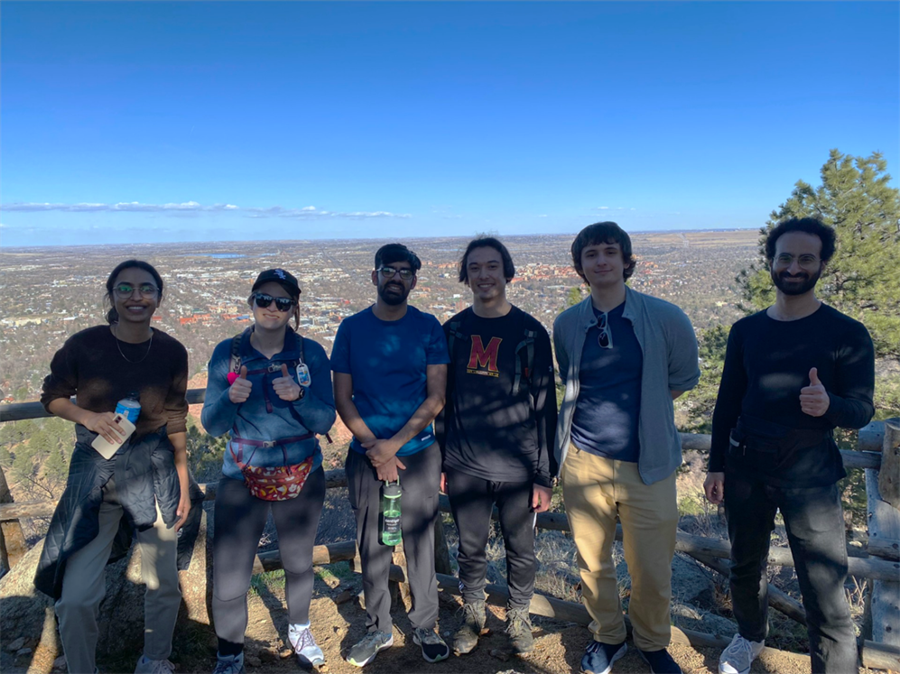 HQAN&amp;amp;amp;nbsp;student contingent at Q-SEnSE CU-Boulder. (From left to right) Darman Khan (UIUC), Lauren Weiss (UChicago), Priyash Barya (UIUC), Evan Yamaguchi (UChicago), Will Christopherson (UIUC), and Omar Nagib (UW Madison)